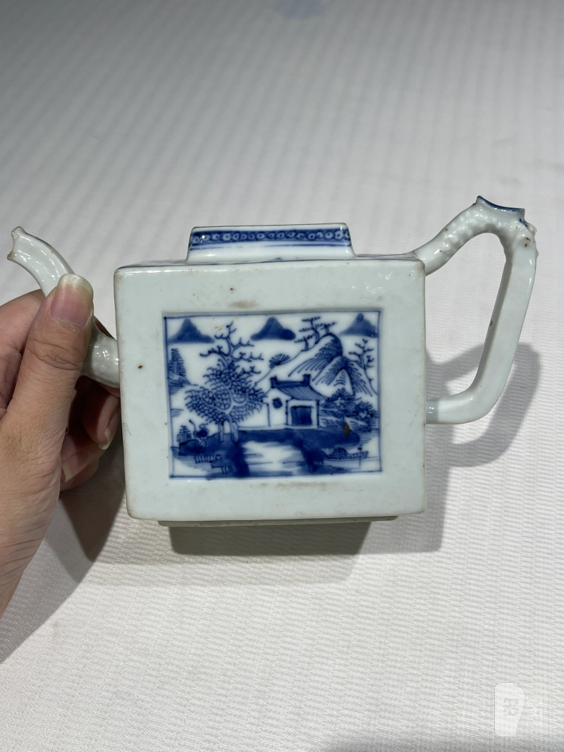 清代 青花瓷器一组七件 - 图15